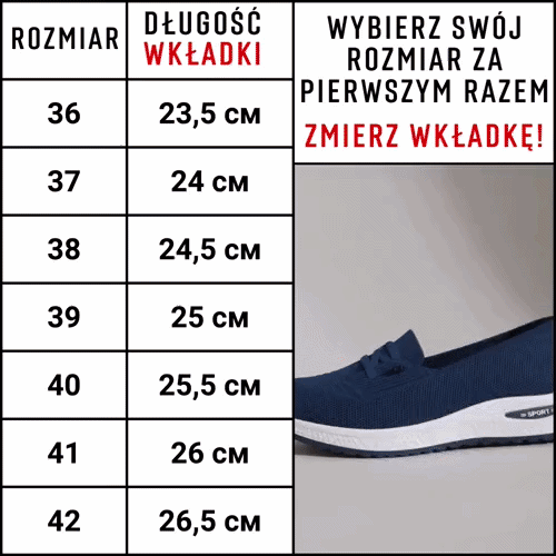 Slipon Sport - Czarny